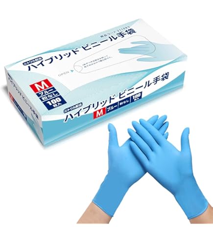 Amazon.co.jp: [DAISSHO] 使い捨て手袋 ニトリル ビニール合成手袋