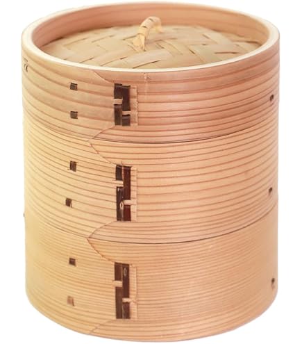 Amazon.co.jp: 杉製 ミニ中華セイロ 15cm 身/62-6796-74 : ホーム