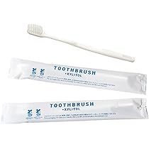 Amazon | 使い捨て歯ブラシ【日本製 個包装で清潔】 20本 まとめ買い