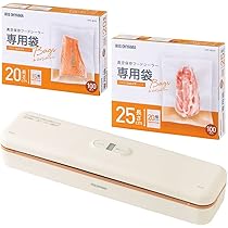 Amazon.co.jp: アイリスオーヤマ 真空保存フードシーラースリム