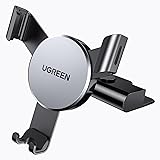 UGREEN Car Phone Mount CD Slot Gravity Car Phone Holder Free Angle Rotation Compatible for iPhone 15 Pro Max Plus 14 13 12 11