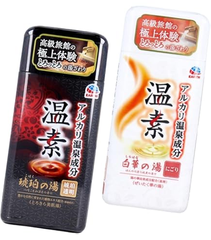 Amazon | 温素 澄明の湯 600g 無色 透明 ヒノキ の香り 入浴剤 にごり