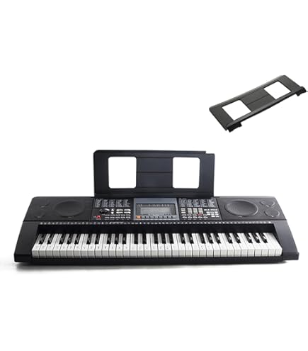 CASIO 電子キーボード 譜面台付き ベーシックキーボード（CASIO） カシオ61鍵盤キーボード CT-S1 白