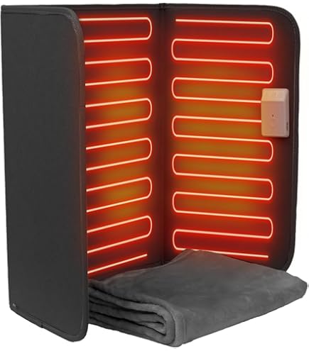 Amazon | パネルヒーター【3段階温度調節(45℃/50℃/55℃) 】足元ヒーター