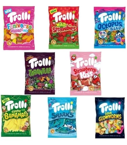 Amazon | トローリ スパゲティ サワーストロベリー 100g×12袋