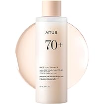 ANUAライス70ミルキートナー ツヤ肌へ潤いケア