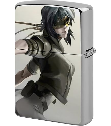 Amazon.co.jp: 攻殻機動隊 SAC_2045 Zippo A柄 9課 マットブラック 中