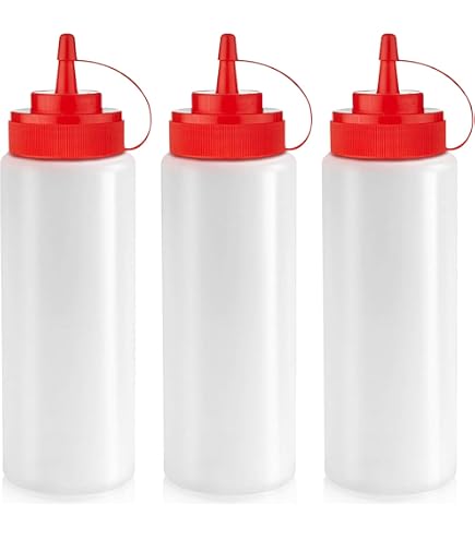 PREMIUM QUALITÄT KUNSTSTOFF Quetschflasche Für Ge Produktbild-Vorschau 4