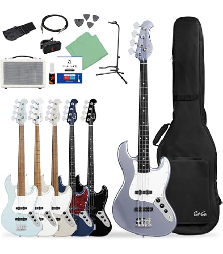 Amazon | 【国内正規品】 PLAYTECH プレイテック エレキベース JB420