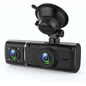GreenGee ドライブレコーダー 前後カメラ 1080P 32GBカード付属 Gセンサー 停車監視 車内カメラ 動態…