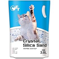 ✨ 猫汁✨ Amazon | 【OFT】 クリスタルシリカサンド 3.8L(1.5kg