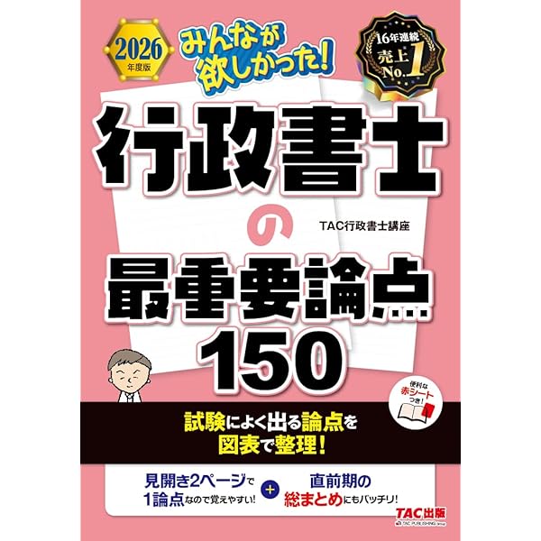 2026年度版 みんなが欲しかった！ 行政書士の判例集【確認用練習問題も