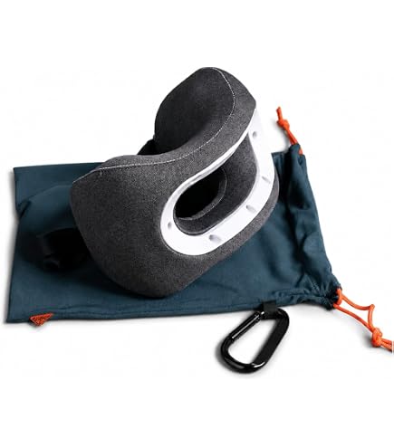 Amazon｜Ostrichpillow Go - ラグジュアリートラベルピロー 低反発素材