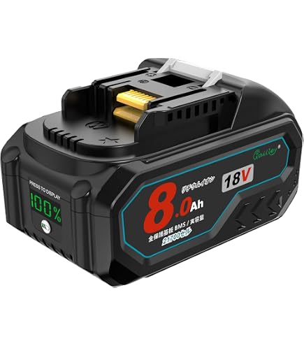 Amazon.co.jp: マキタ BL1890 18Vリチウムイオンバッテリー 大容量9.0