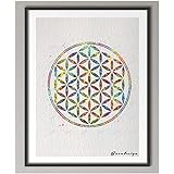 Amazon マンダラローズゴールドフラワーオブライフソフトバスタオル高吸収性特大ビーチタオル 旅行 バスルーム ホテル ジム スパ31 X 51 バスタオル ホーム キッチン オンライン通販