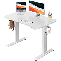 Amazon | ErGear 電動 昇降デスク 一枚板 スタンディングデスク