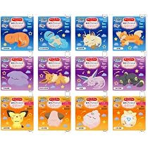Amazon.co.jp: めぐりズム 蒸気でホットアイマスク ポケ モン 3種各4枚