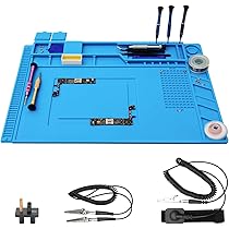 Amazon.co.jp: Kaisi 電子工作マット 作業マット ESD接地セット付き