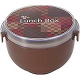 MIクリエーションズ 丼ランチボックス 箸付 タレ容器付 日本製 (ブラウン)