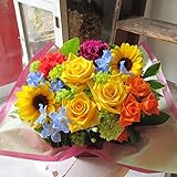 ＴＶチャンピオン出場 国産バラのフラワーアレンジメント【pure rose】夏色 父の日 父の日プレゼント 人気商品 父の日 ギフト 父の日 ギフト ランキング 誕生日 誕生日 プレゼント 女性 フラ