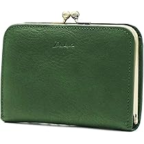 新品未使用　箱付き　Dakota二つ折りがま口財布　ラルゴ　グリーン 新品未使用 箱付き Dakota二つ折りがま口財布 ラルゴ グリーン
