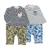 Bobson (ボブソン ) カバーオール (70～80cm) キムラタンの子供服 (77035-171a) ブルー 80