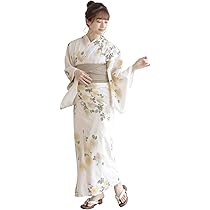 Amazon | [KYOETSU] [キョウエツ] 浴衣セット 変わり織 生成り 2点