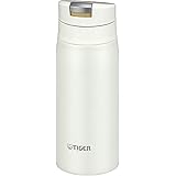 タイガー魔法瓶(TIGER) タイガー 水筒 350ml サハラ マグ ステンレスボトル ワンタッチ 軽量 シェルホワイト MCX-A352WR