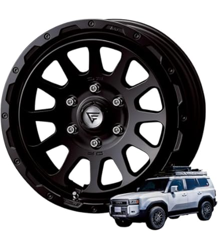 Amazon.co.jp: 【ハイエース 200系】DELTA FORCE OVAL 16×7.0J 6/139.7