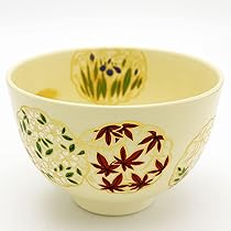 Amazon | 抹茶碗 「花丸」 通年物 茶道具 | Minoru Park | 抹茶碗