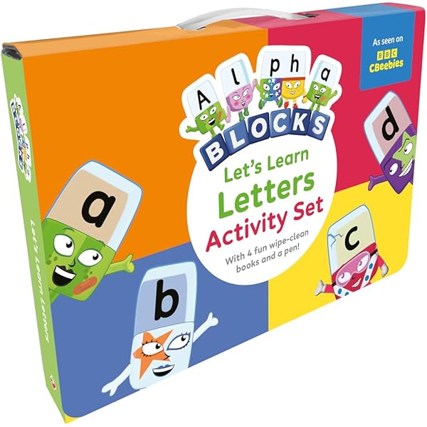 Amazon | Alphablocks A-Z: A Lift-the-Flap Book (Numberblocks Lift