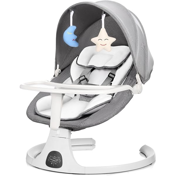 Amazon | 電動バウンサーオートスウィング ゆりかご 0～24ヶ月