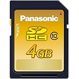パナソニック 4GB SDHCメモリーカード CLASS10 RP-SDWA04GJK