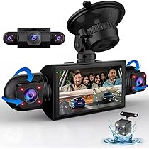 4台セット　新品 LAMTTO 4カメラ ドライブレコーダー 360度　全方位 Amazon.co.jp: HUPEJOS ドライブレコーダー 360度 4カメラ で全