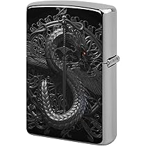 Amazon.co.jp: 竜の剣柄 ZIPPOケース ライター アーマー