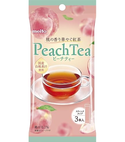 ぴーちてぃ出品♪ Amazon | meito ピーチティー 280G ×2個 | 名糖産業株式会社