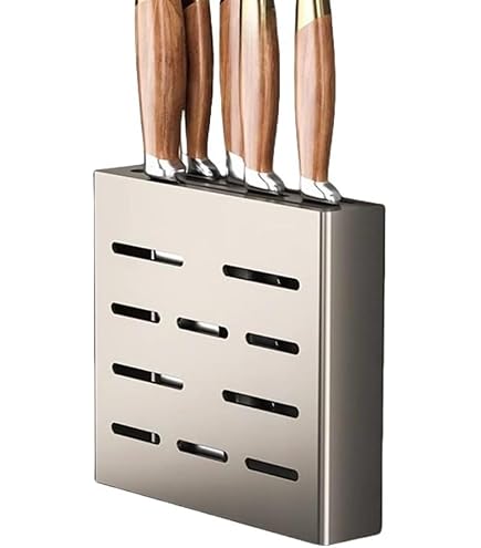 Amazon.co.jp: 平野製作所 殺菌灯付庖丁差 ステンレス 6丁入 CS-S2