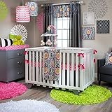 Pippin 4 Piece Baby Crib Bedding Set with Bumper by Sweet Potato by Glenna Jean