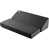 Bauhutte BFT-700C-BK Footrest Cushion, Wide (Width 27.6 x Depth 19.7 inches (50 cm), Spacious Design for Relaxing and Relaxin