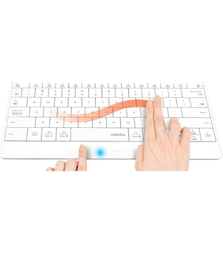 mokibo 専用カバー付き Amazon.co.jp: INNOPRESSO タッチパッド内蔵 ワイヤレス