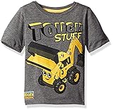 Bob The Builder Boys' Toddler Boys' Short Sleeve T-Shirt Shirt Grey 3T [並行輸入品]