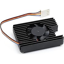 KKSB Raspberry Pi 4用高性能クーラー　30mm PWMファン Amazon | 4ピン PWM冷却ファン 8000RPM 統合ファン Raspberry Pi