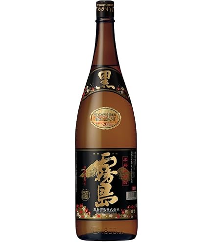 黒霧島　25% 1800ml 6本 Amazon.co.jp: 25度 黒霧島 1800ml 瓶 ×6本 (1.8L 黒霧 くろきり