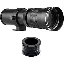 Amazon.co.jp: Xtahdge カメラ MF 超望遠ズームレンズ F/8.3-16