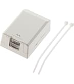 【送料無料】PANDUIT CAT5eローゼットボックスキット 1個口白 ヨドバシ.com - パンドウイット CAT5Eスプリングシャッター付き