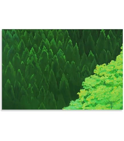 Amazon.co.jp: 東山魁夷 「道」 画集画 額絵 A4額入り 絵画