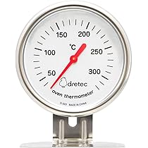 Amazon.co.jp: ドリテック(dretec) オーブン温度計 ステンレス製 50