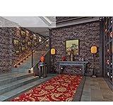 7buyモダンFauxレンガ質感の壁紙3d効果ストーンパターンビニール防水Wallcoverings forホーム壁寝室装飾20.8 CM x 393.7 " 7bqz-04
