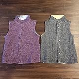 名入れ刺繍可能 MOMENT(モーメント) 吊風裏毛 ベスト (70-90)【DM便無料】 70,CHACOAL