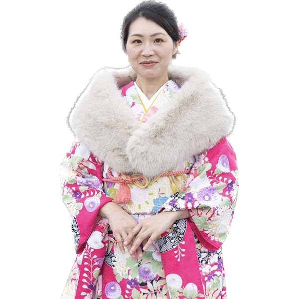 成人式 ショール 楽天市場】成人式 ショール 振袖 フォックス風 フェイクファー 2